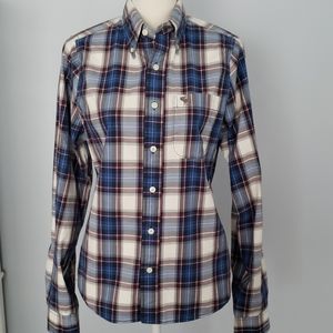 Abercrombie cotton ling sleeve shirt